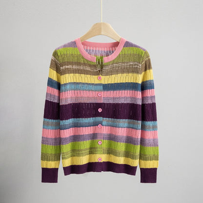 L’Éclat Pastel Cardigan by Camille Martin