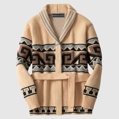 L’Étreinte Hivernale Cardigan by Franco Bianchi