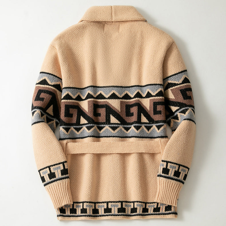 L’Étreinte Hivernale Cardigan by Franco Bianchi
