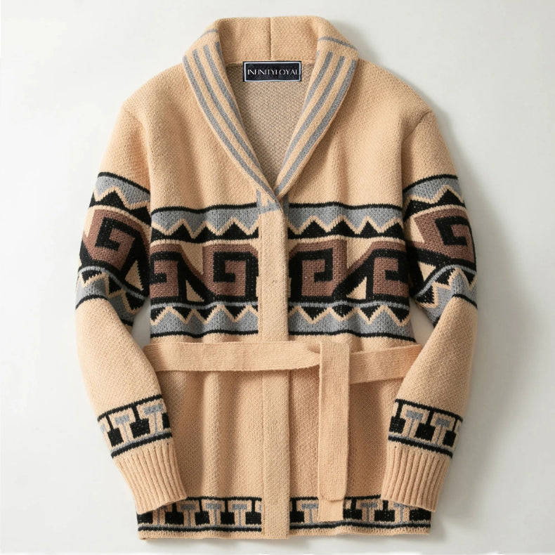 L’Étreinte Hivernale Cardigan by Franco Bianchi