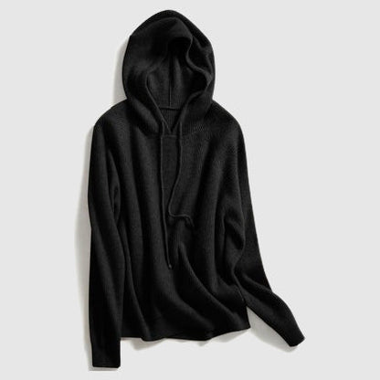 Luxury Soft Cashmere Hooded Women’s Sweater