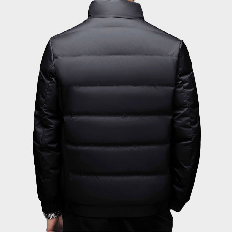 Men’s Duck Down Winter Zipper Jacket