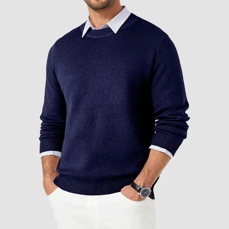 Men’s Everyday Crew Neck Knit Sweater