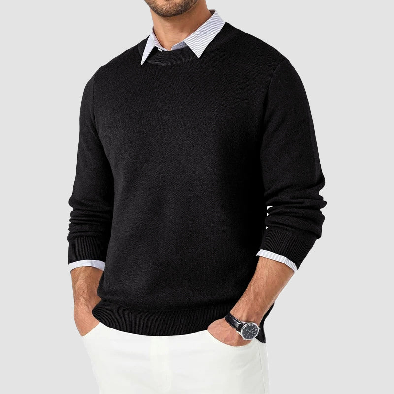 Men’s Everyday Crew Neck Knit Sweater