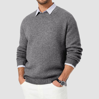 Men’s Everyday Crew Neck Knit Sweater