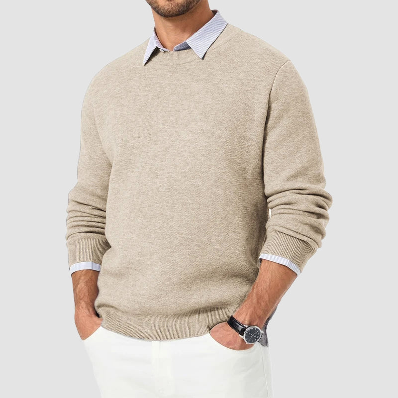 Men’s Everyday Crew Neck Knit Sweater