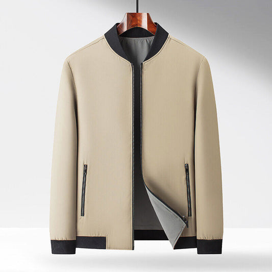 Men’s Convertible DualTone Bomber Jacket