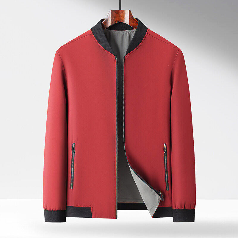 Men’s Convertible DualTone Bomber Jacket