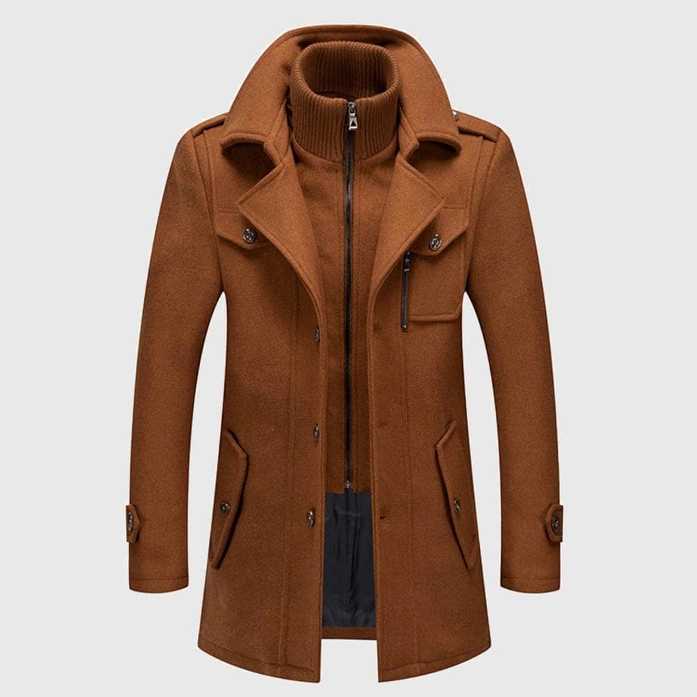 Men’s Wool Blend Weather-Ready Coat
