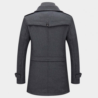 Men’s Wool Blend Weather-Ready Coat