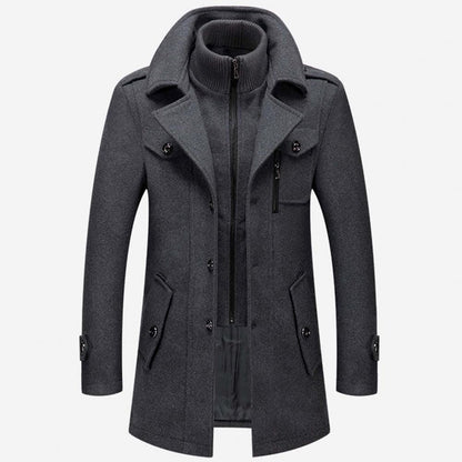 Men’s Wool Blend Weather-Ready Coat
