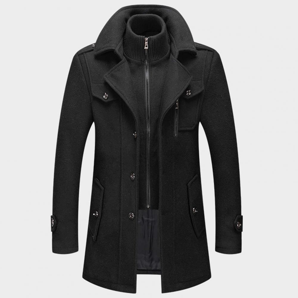 Men’s Wool Blend Weather-Ready Coat