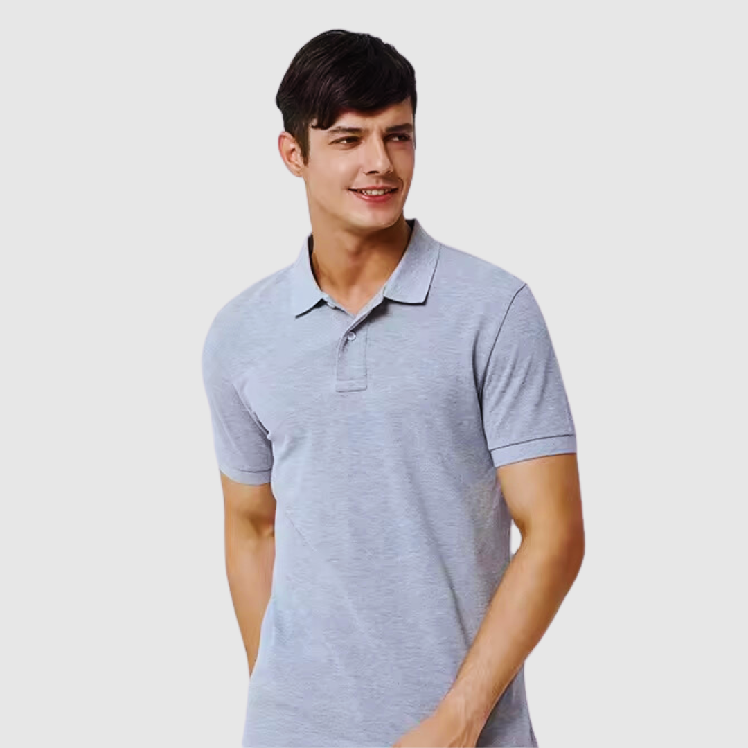 Men's High Quality Cotton Polo Shirts - Short Sleeve