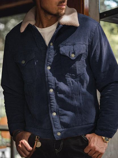 navy blue denim jacket for men 