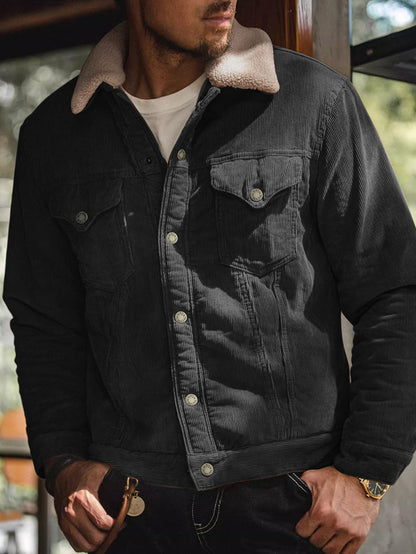 black denim jacket for men