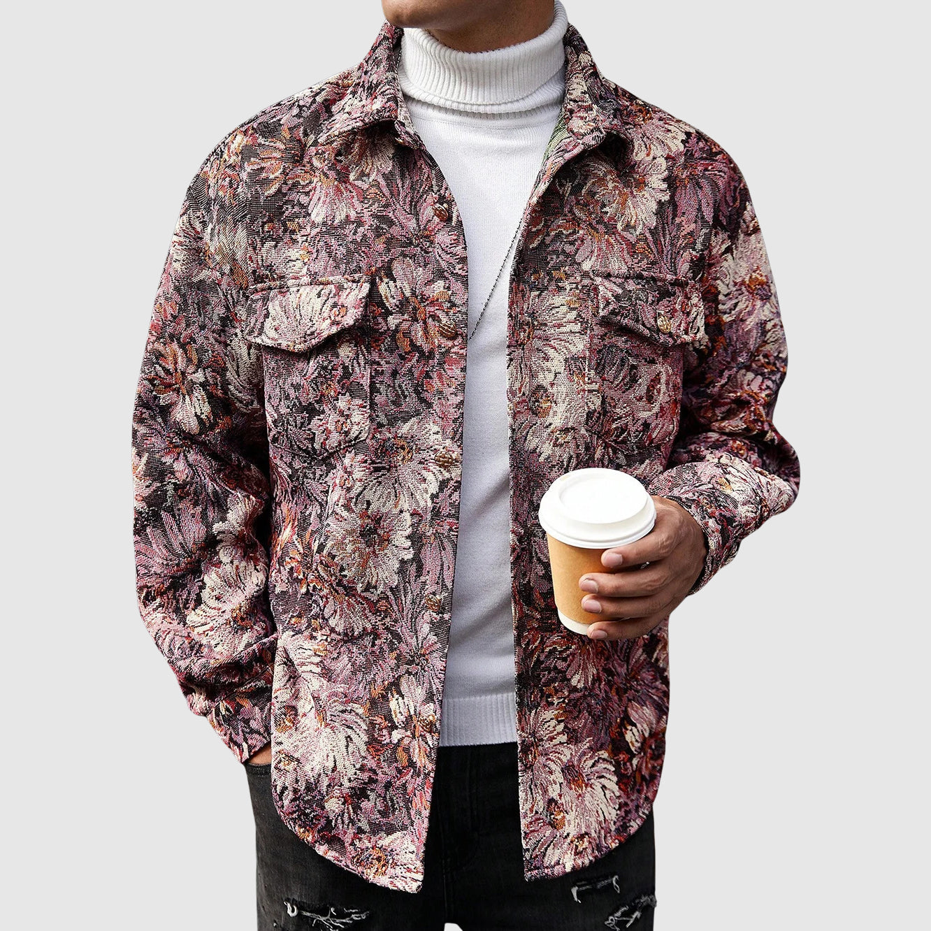Olivier Marquisé Casual Bloom Jacket