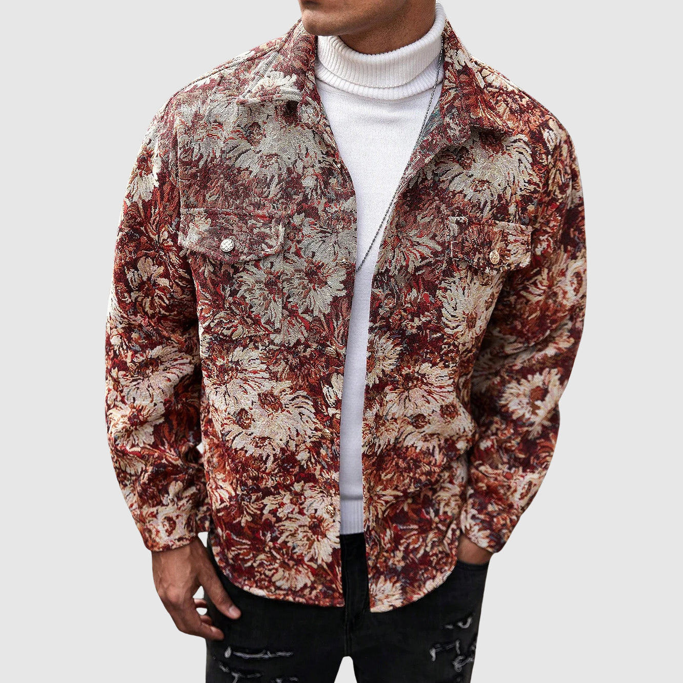 Olivier Marquisé Casual Bloom Jacket