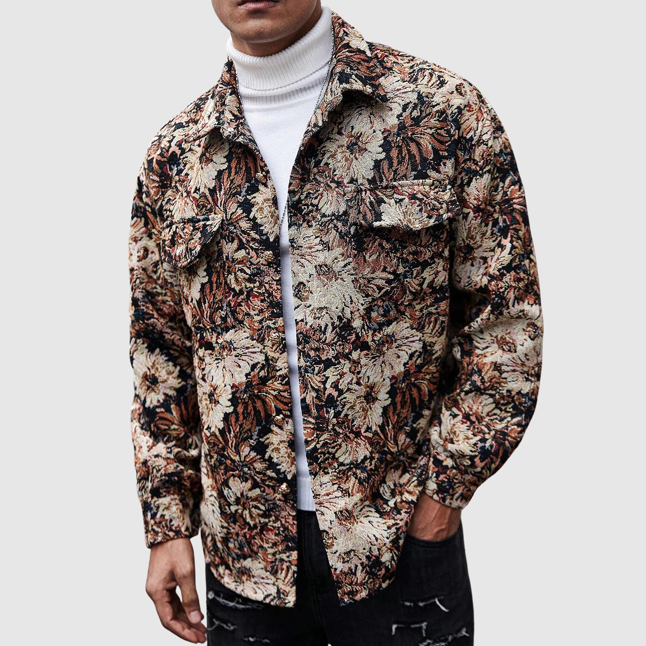 Olivier Marquisé Casual Bloom Jacket
