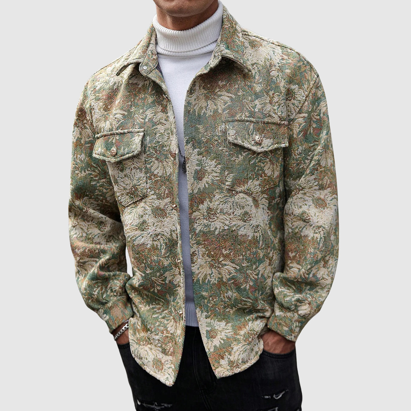 Olivier Marquisé Casual Bloom Jacket