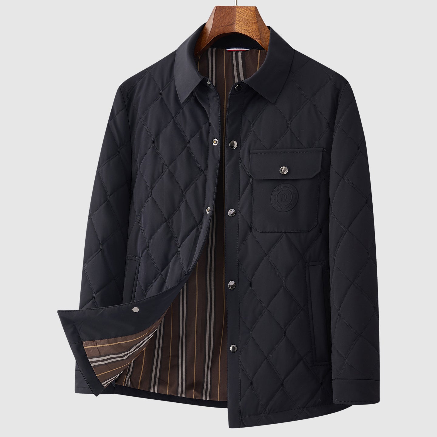 Olivier Marquisé Mulberry Diamond Jacket