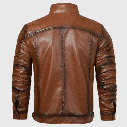 Renard Timeless Brown Leather Jacket