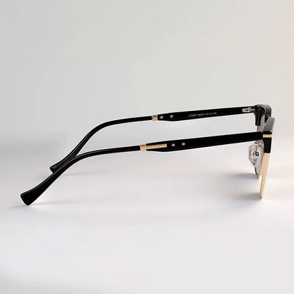 Semi-Rim Sunglasses with Polarized Lenses