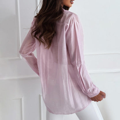 Serra Lightweave Sheer Shirt