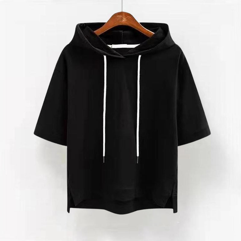 Sofie Malou Hooded Top with Drawstring