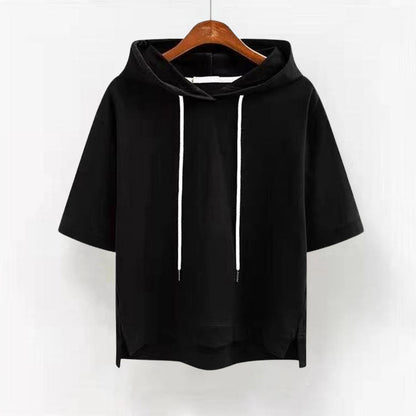 Sofie Malou Hooded Top with Drawstring