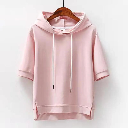 Sofie Malou Hooded Top with Drawstring