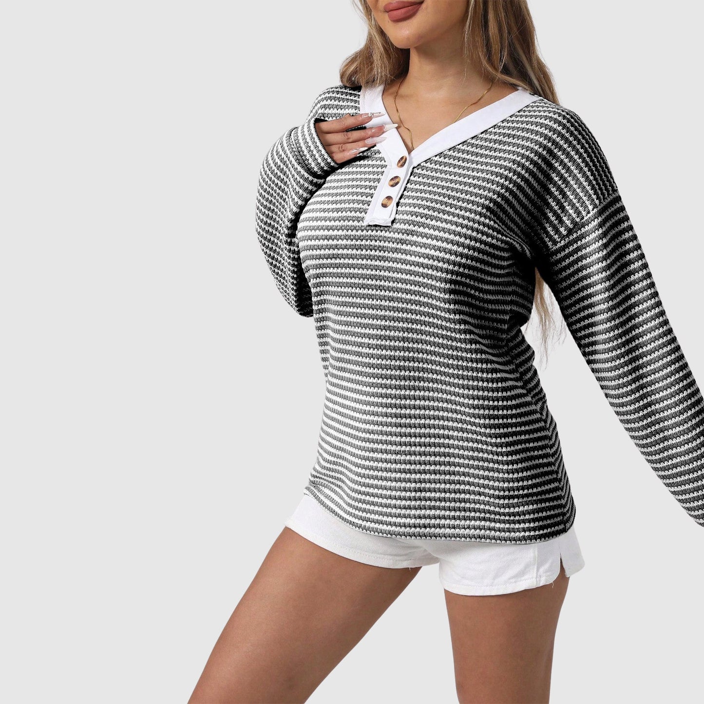 Sofie Malou Modern Stitch Sweater