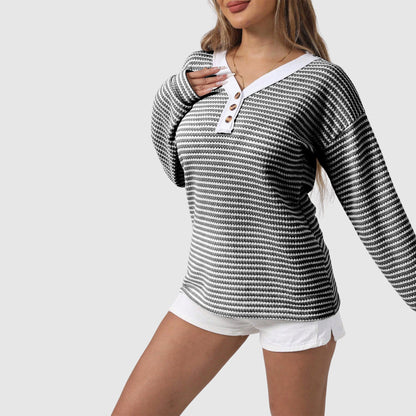 Sofie Malou Modern Stitch Sweater