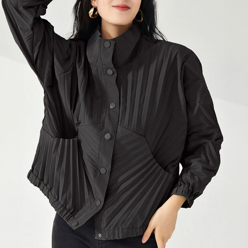 Sofie Malou Pleat Couture Jacket