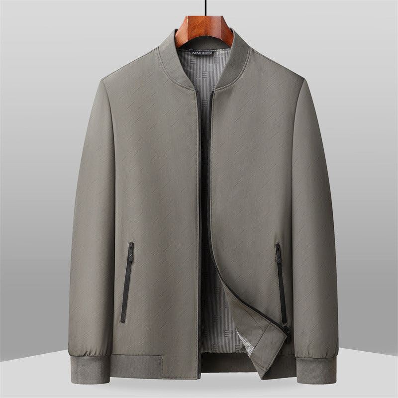 Steel Aura Bomber Jacket by James Scott