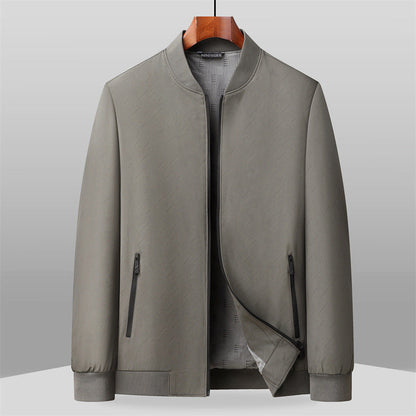 Steel Aura Bomber Jacket by James Scott