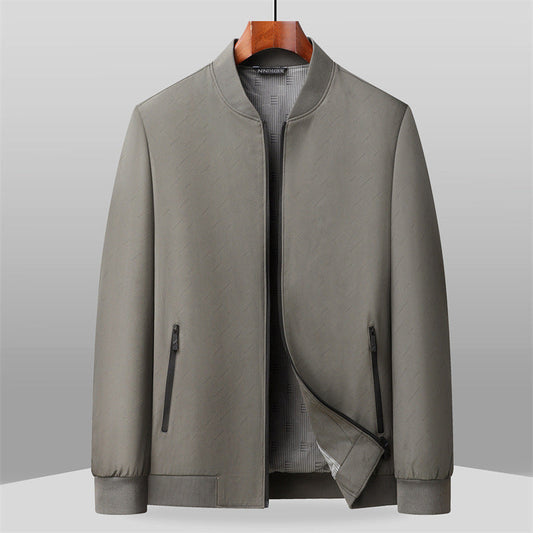Steel Aura Bomber Jacket by James Scott