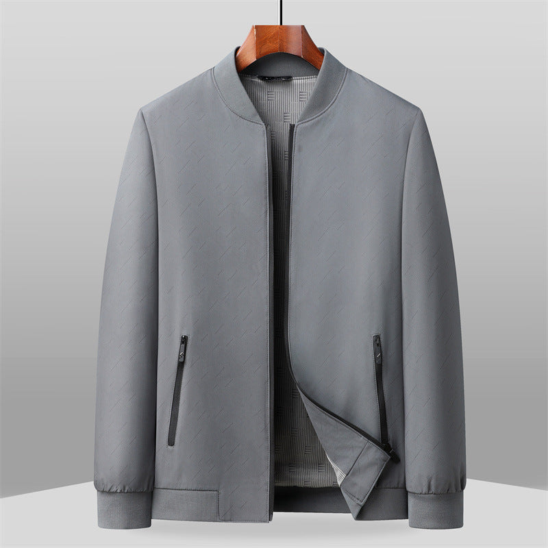 Steel Aura Bomber Jacket by James Scott