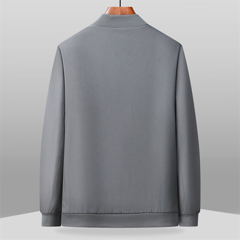 Steel Aura Bomber Jacket by James Scott