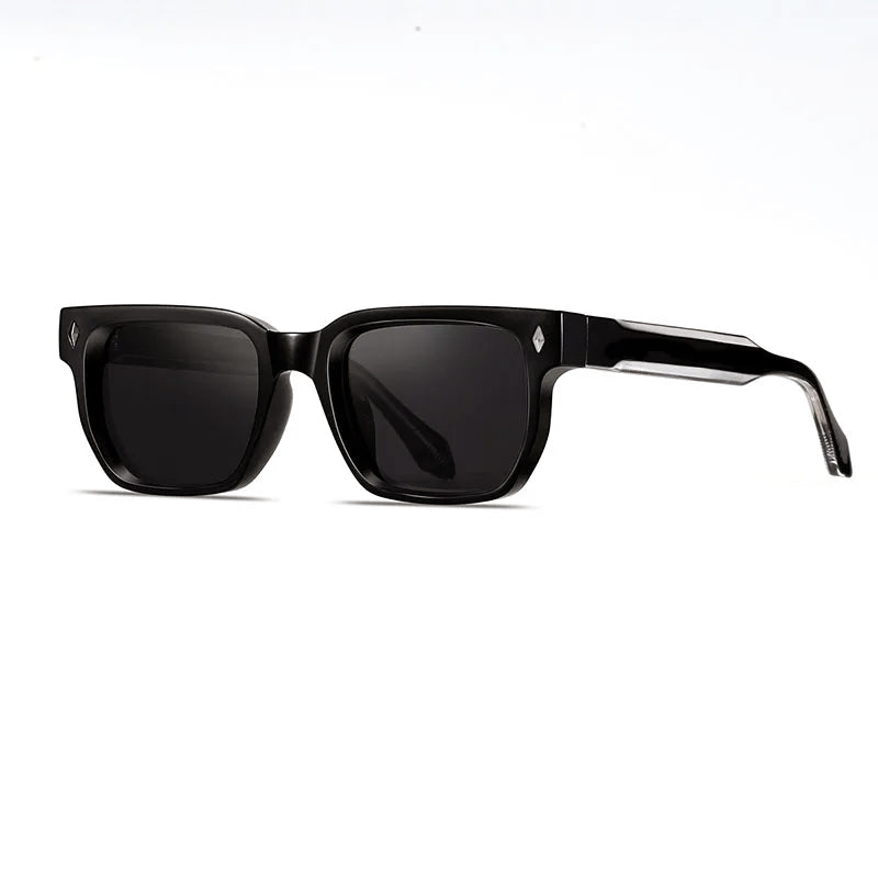 Straight-Line Sunglasses with Square Frames