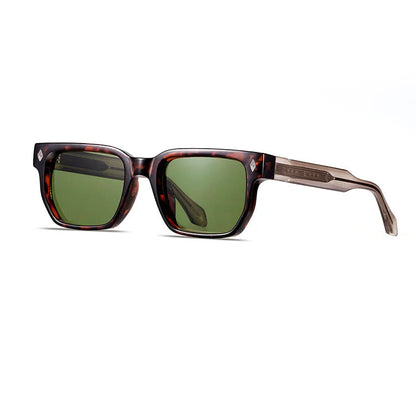 Straight-Line Sunglasses with Square Frames