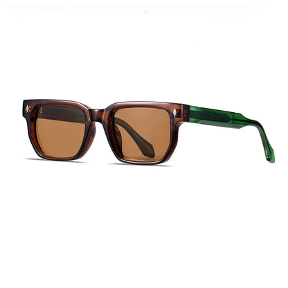 Straight-Line Sunglasses with Square Frames