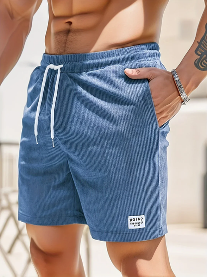 Summer Beach Corduroy Shorts