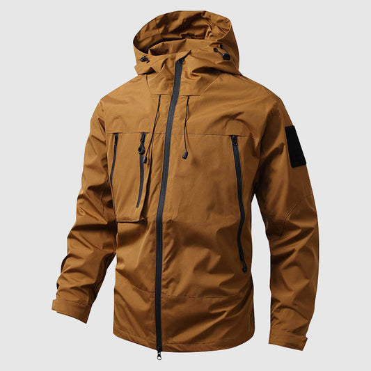 Trail Defender Outdoor Hooded Men’s Jacket