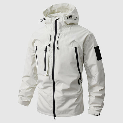Trail Defender Outdoor Hooded Men’s Jacket