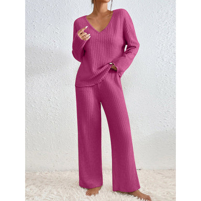 Ultra Soft Ribbed Women Lounge Set
