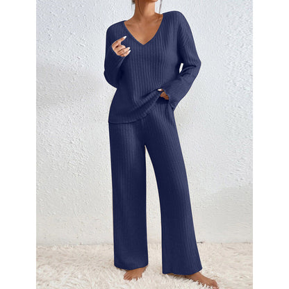 Ultra Soft Ribbed Women Lounge Set