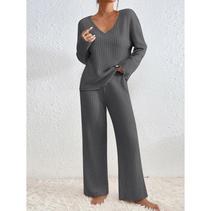 Ultra Soft Ribbed Women Lounge Set