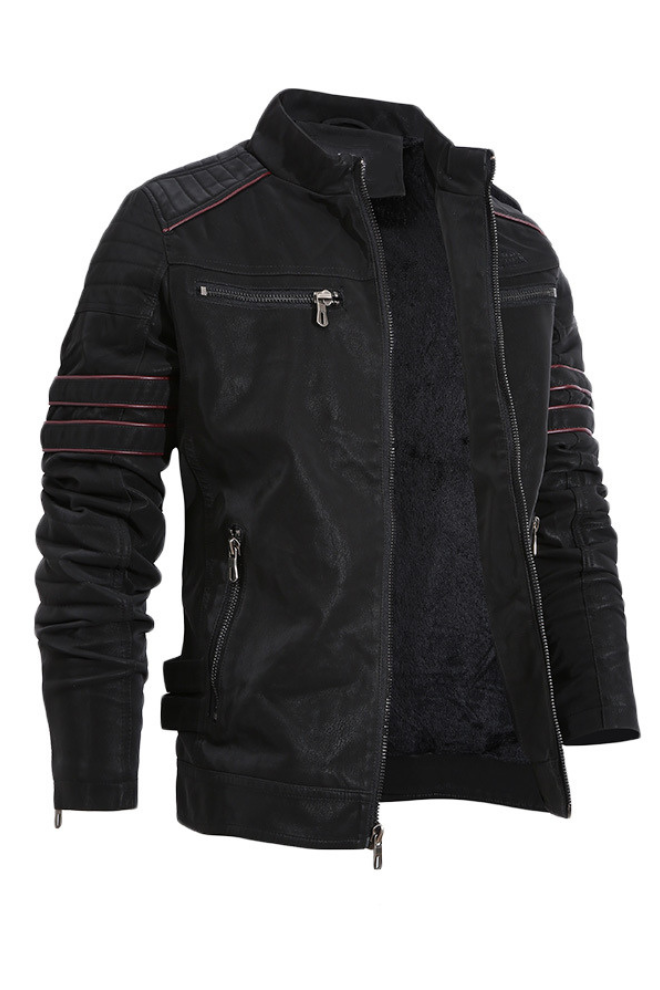 Jack Washington Retro Leather Jacket