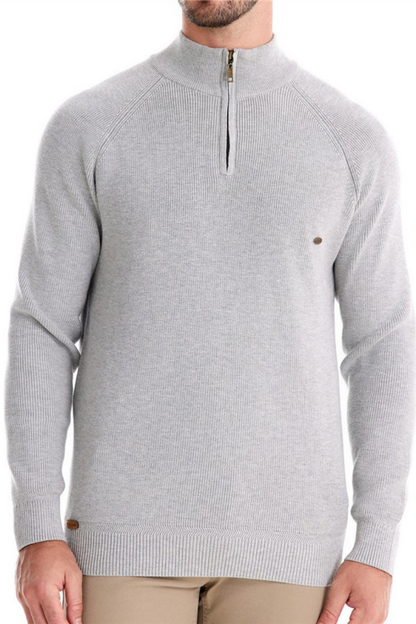 Jack Washington Stand Collar Casual Sweater