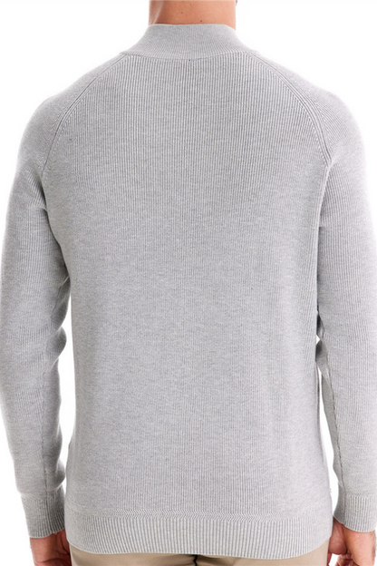 Jack Washington Stand Collar Casual Sweater